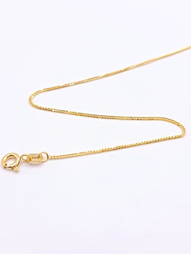 Cadena Oro Amarillo Veneciana Bisel 050