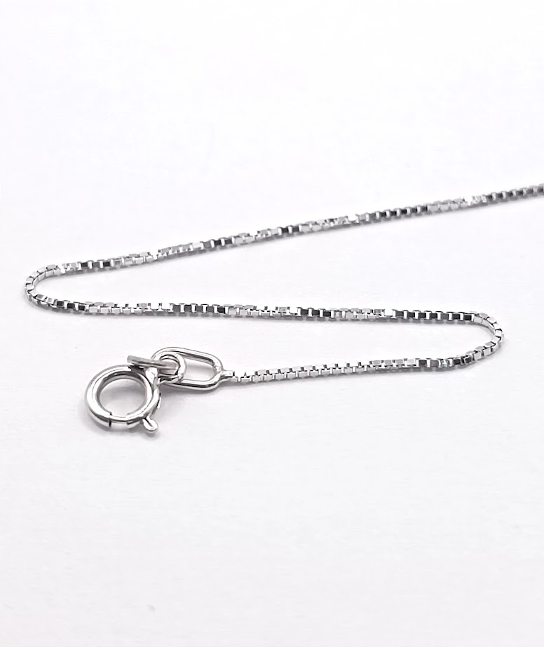 Cadena Oro Blanco Veneciana 040 