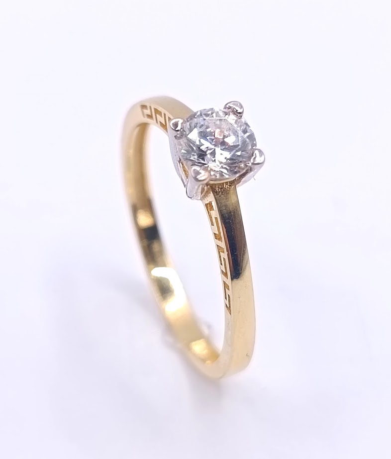 0-0SZR200293-YW-FCZ Anillo Oro Amarillo