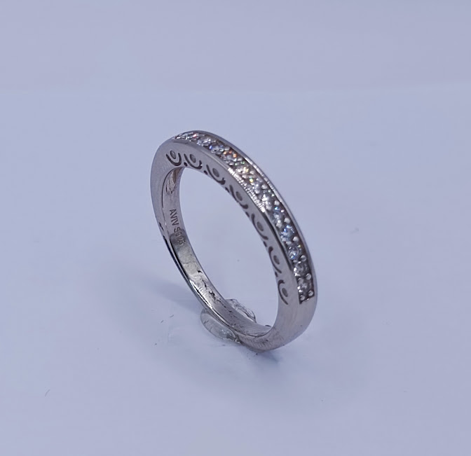 R-0606 Anillo Plata Cintillo Galeria