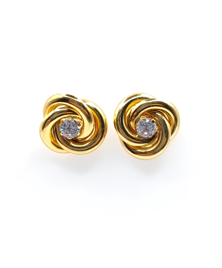 1-286301PS Aro Oro Amarillo Nudo 
