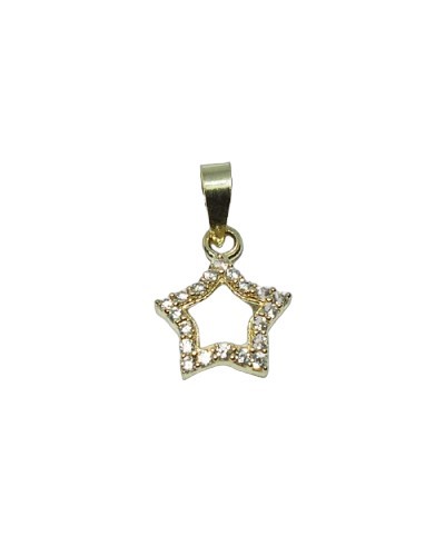 1-242501CS Colgante Oro Amarillo Estrella