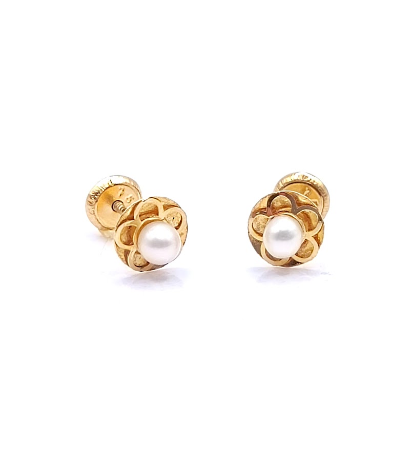 1-747301PN Aro Oro Amarillo Perla