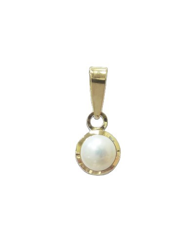 1-909501CN Colgante Oro Amarillo Perla