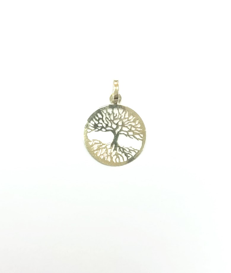 1-334901C Colgante Oro Amarillo Arbol