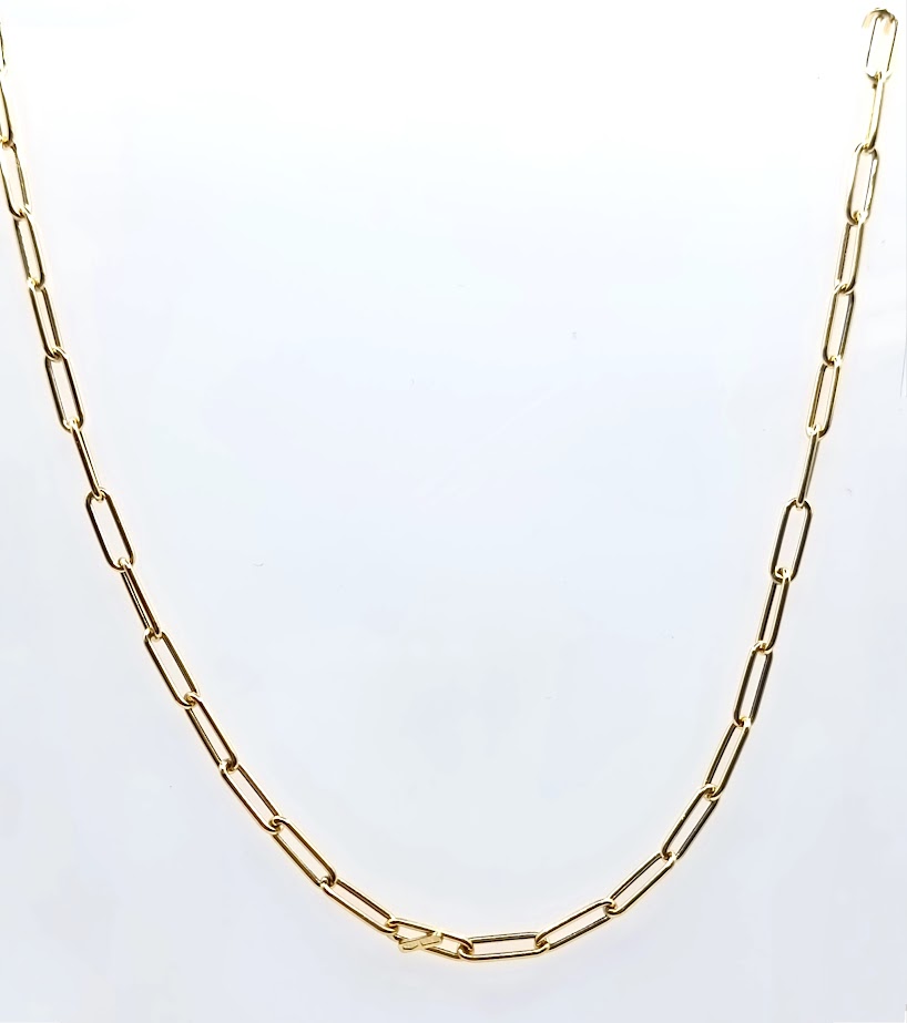 250589 Collar Oro Amarillo 