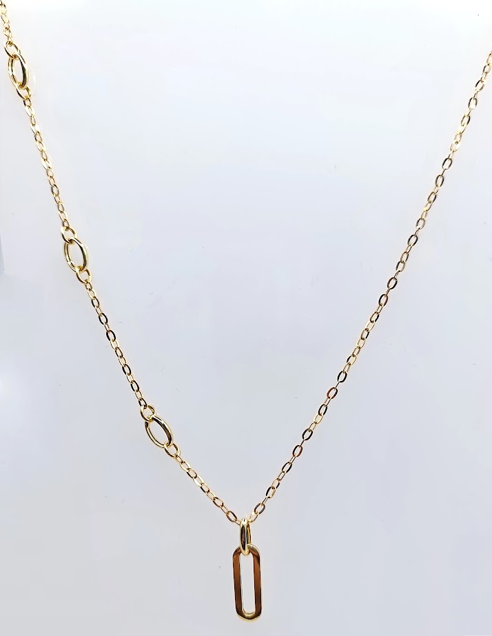 273918 Collar Oro Amarillo 