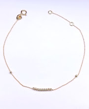 265518 Pulsera Oro Amarillo Bola 
