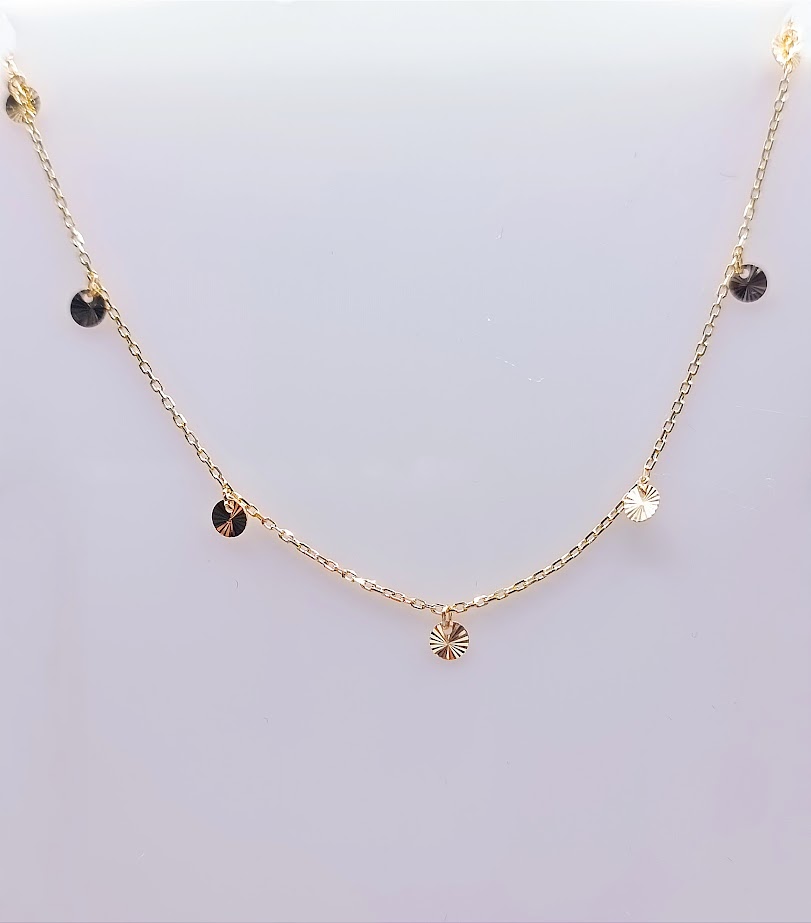 VX5FOR12N0377-DC Collar Oro Amarillo 