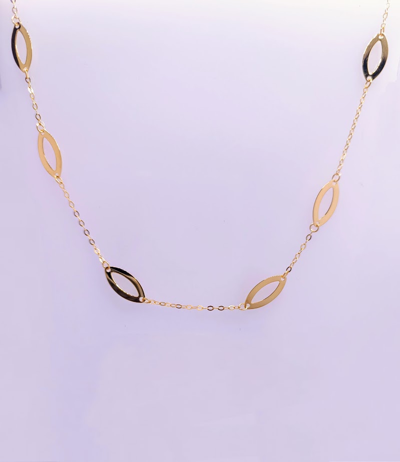 VX3CABLE11N-1605 Collar Oro Amarillo 
