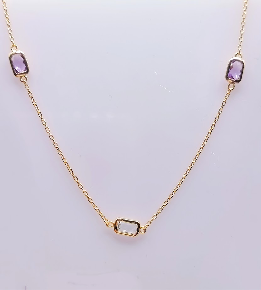 KR(0-X4)FOR6N1909-II Collar Oro Amarillo