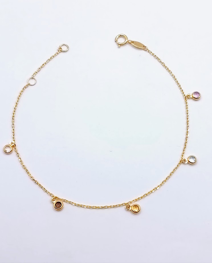 KR(X5-X8)FOR6B1731-IV Pulsera Oro Amarillo