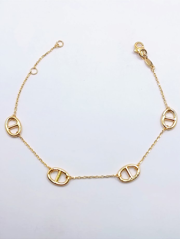 X5FOR6B11142-II Pulsera Oro Amarillo