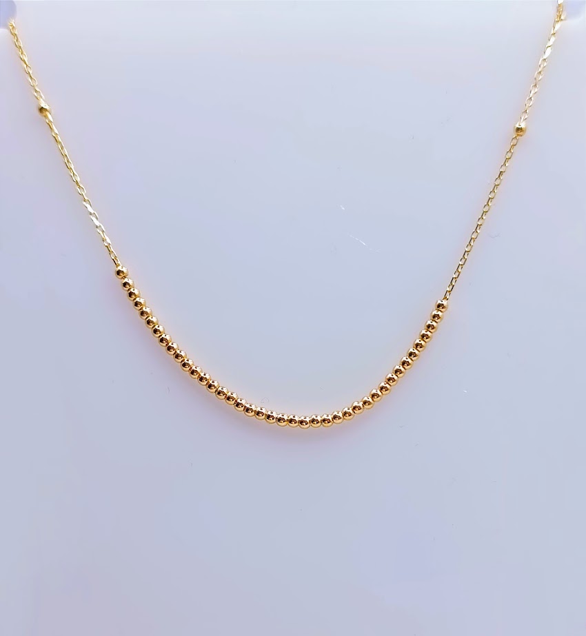 VX8FOR12N0659-II Collar Oro Amarillo