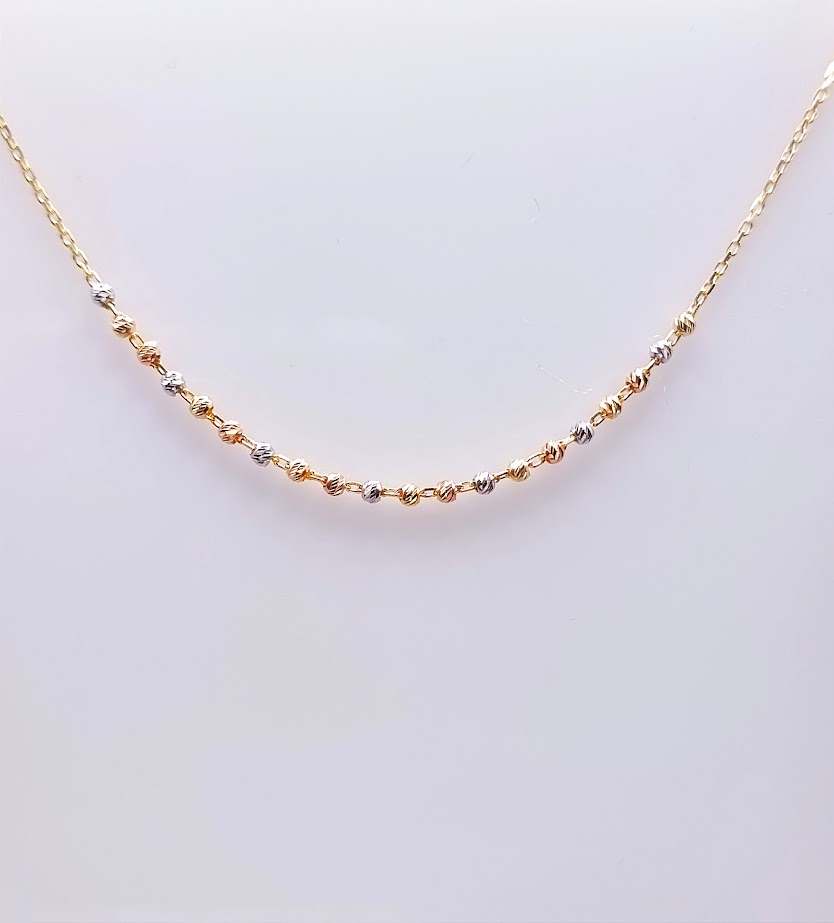 X9FOR12N200479-XIII-TC-DC Collar Oro Amarillo