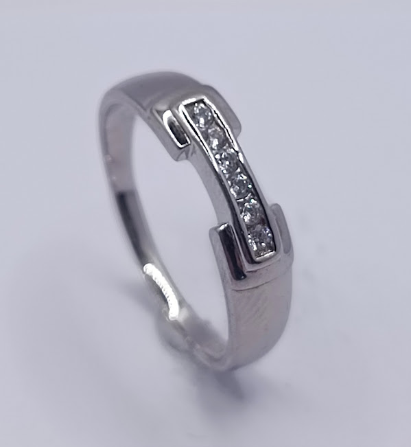 SR-0090 Anillo Plata Cintillo