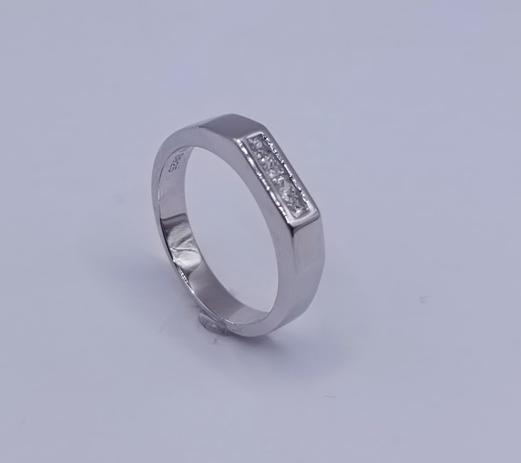 SR-1509 Anillo Plata Cintillo