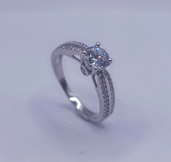 R-1713 Anillo Plata 