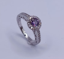 SR-1508 AM Anillo Plata Amatista Galeria