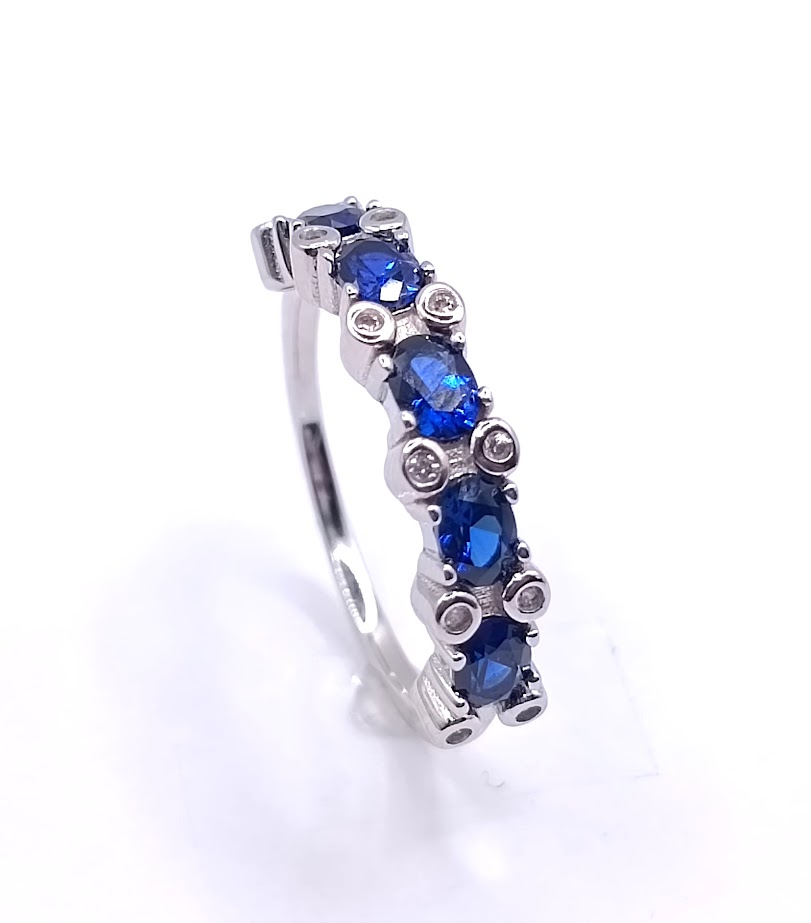 R-3343 Z Anillo Plata Zafiro