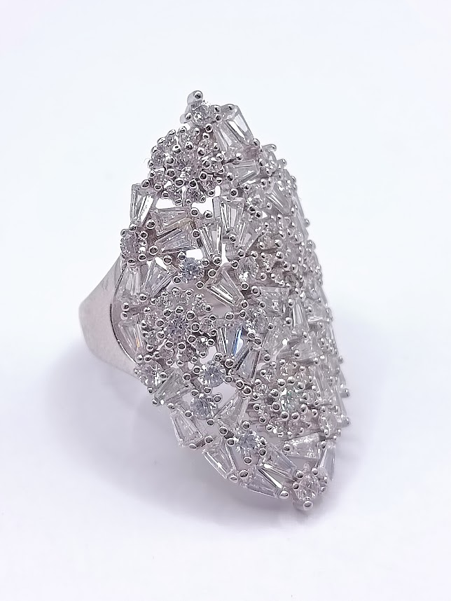 R-2403 Anillo Plata Full Fashion
