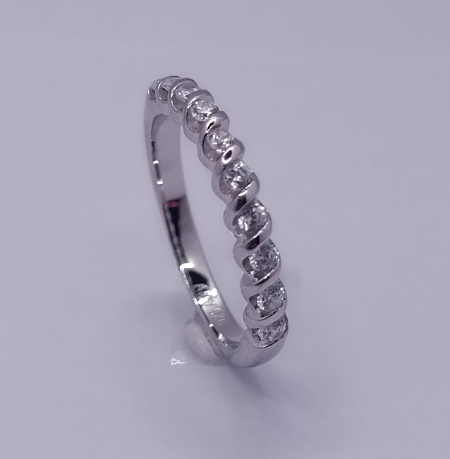SL33460A1 Anillo Plata Cintillo