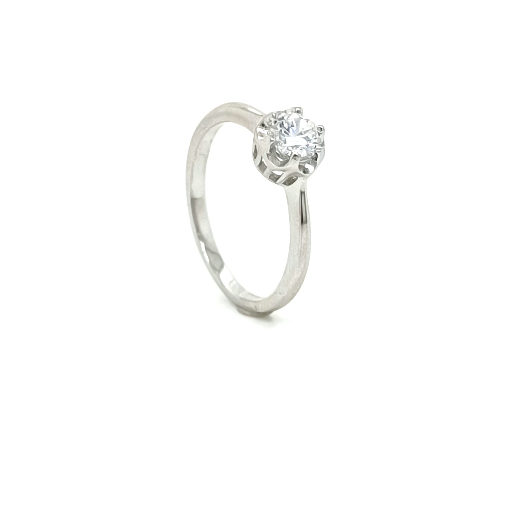 SL30883A1 Anillo Plata Solitario