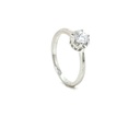SL30883A1 Anillo Plata Solitario