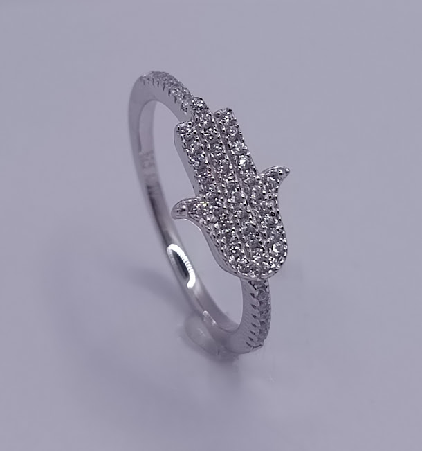 SL37152A1 Anillo Plata Mano