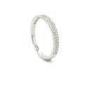 SL30244A1 Anillo Plata Cintillo Fino II