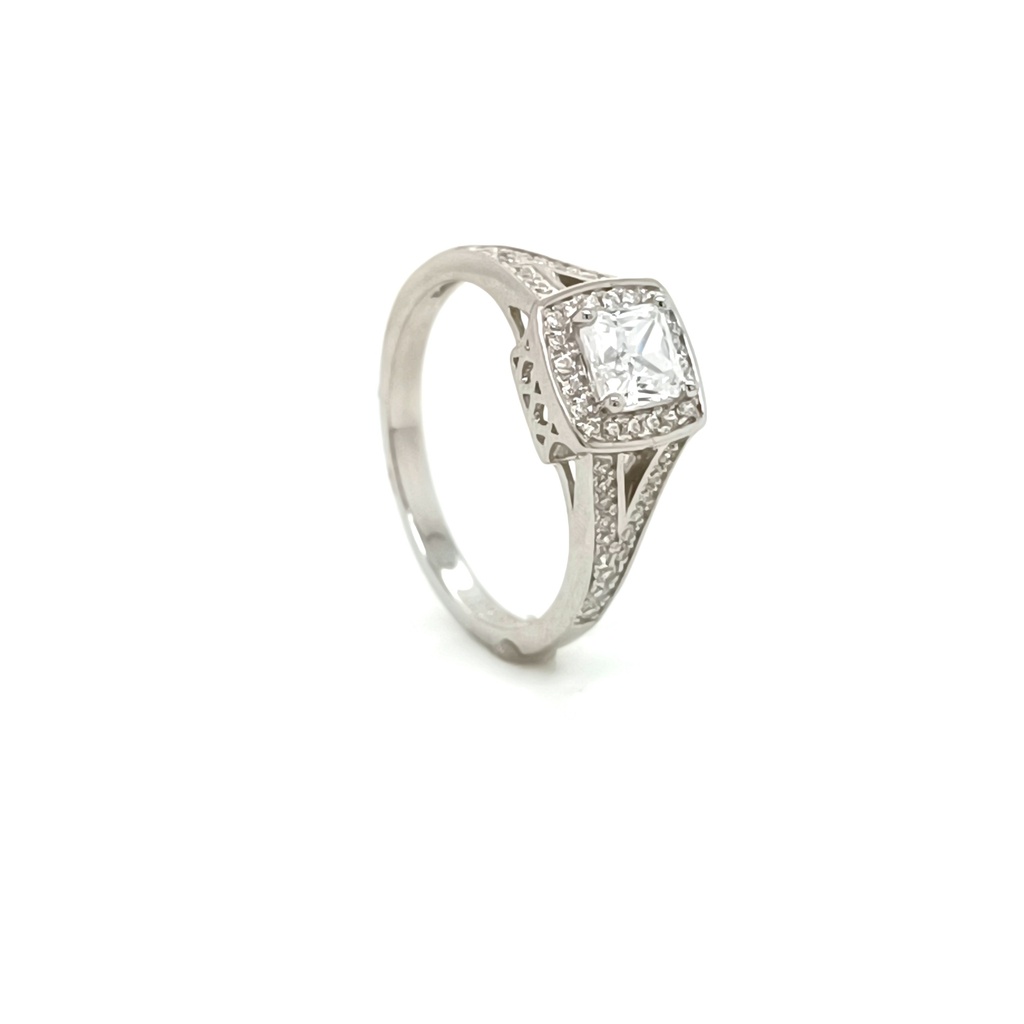 SL37423A1 Anillo Plata 