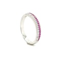 SL30262C1 Anillo Plata Bombe