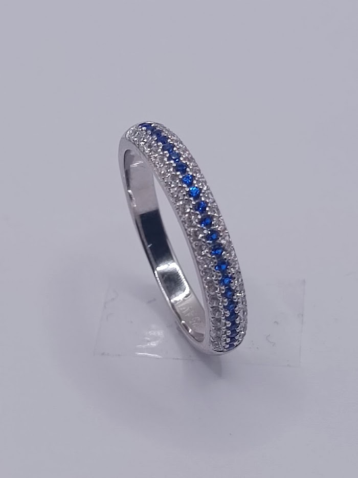 SL30262A1 Anillo Plata Bombe