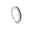 SL30525J1 Anillo Plata Zafiro