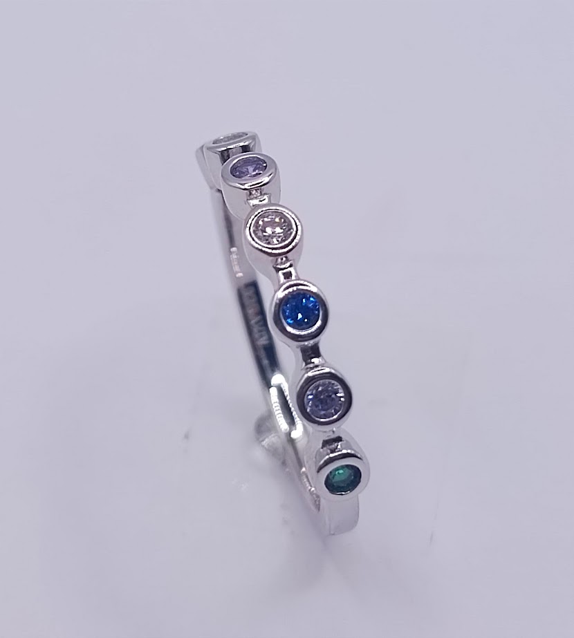 SL90266B1 Anillo Plata Cintillo