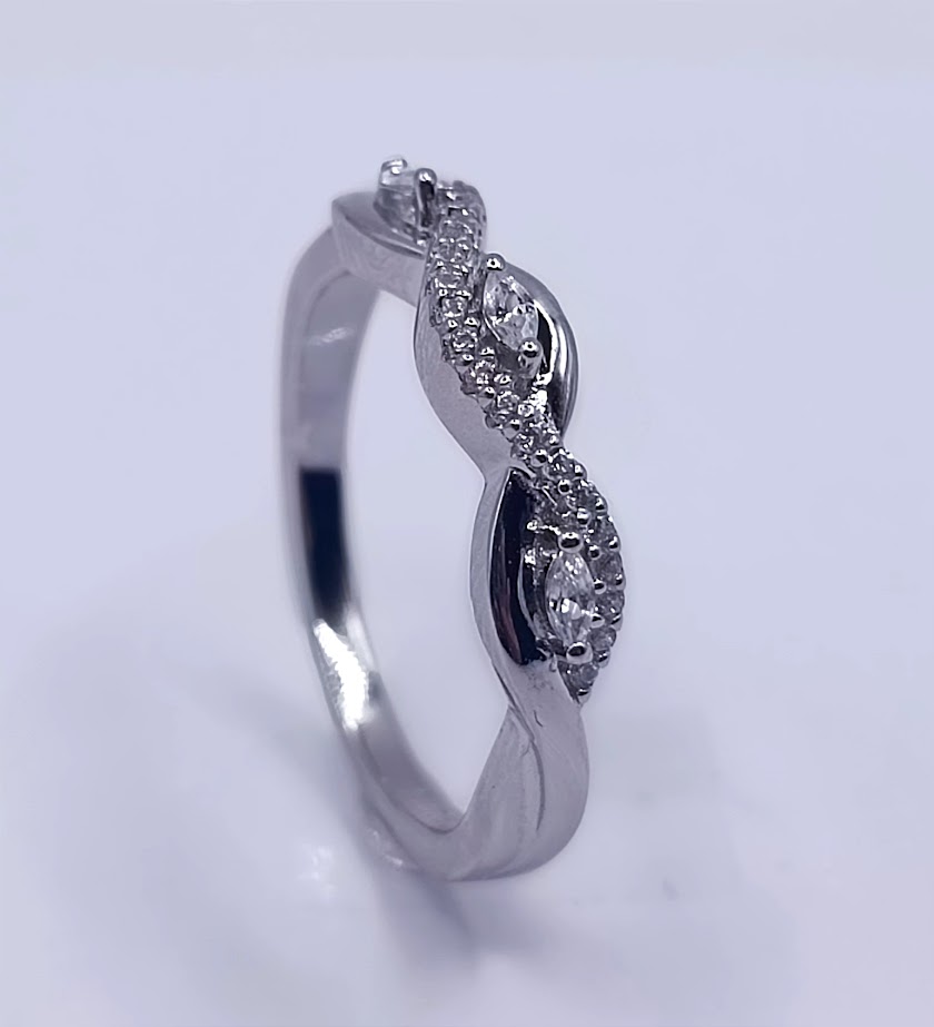 SL90779A1 Anillo Plata Rodio
