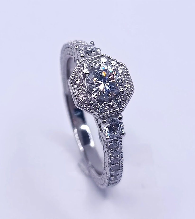 SL90782A1 Anillo Plata Rodio