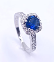 SL90801JA1 Anillo Plata 