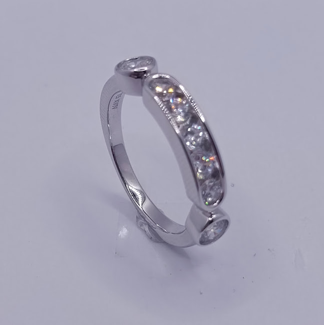 10706FRS1 Anillo Plata Cintillo OFERTA