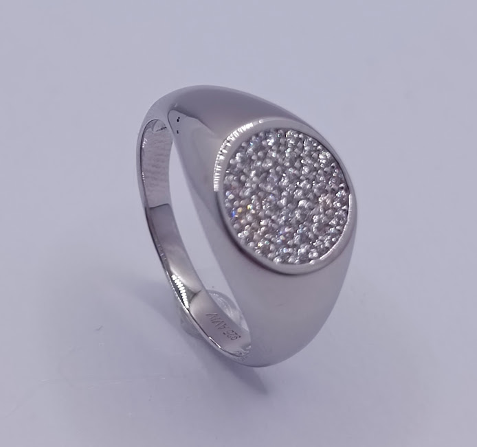 12198FRS1 Anillo Plata Chevalier