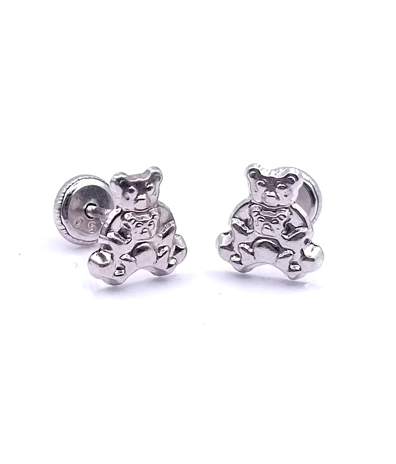 1-541502P Aro Oro Blanco Oso