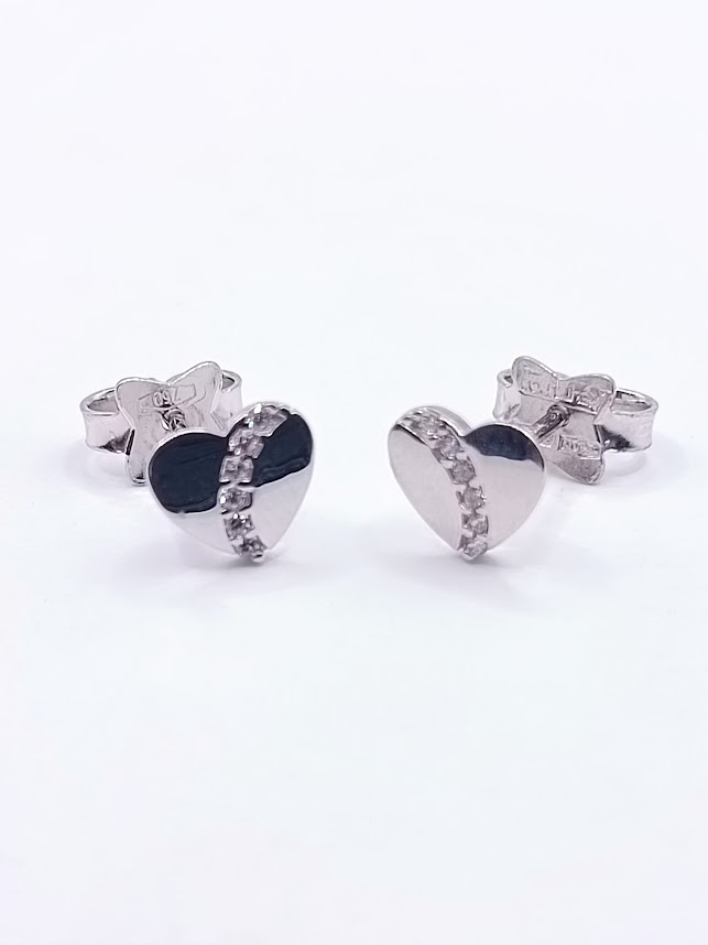 OR 3661W Aro Oro Blanco Circon