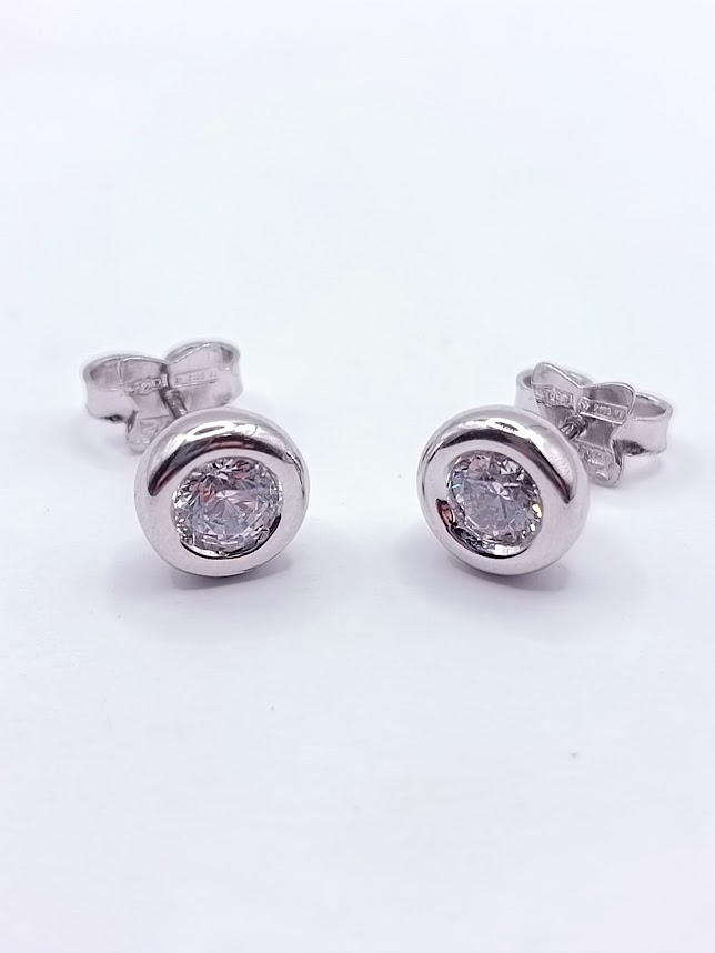 OR 5144.4W Aro Oro Blanco Circon