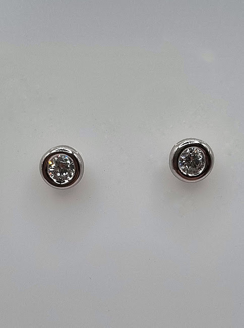 SE34366AB1 Aro Plata Dona Punto de Luz
