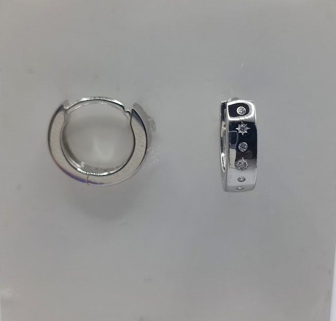 18076FES Aro Plata Argolla 
