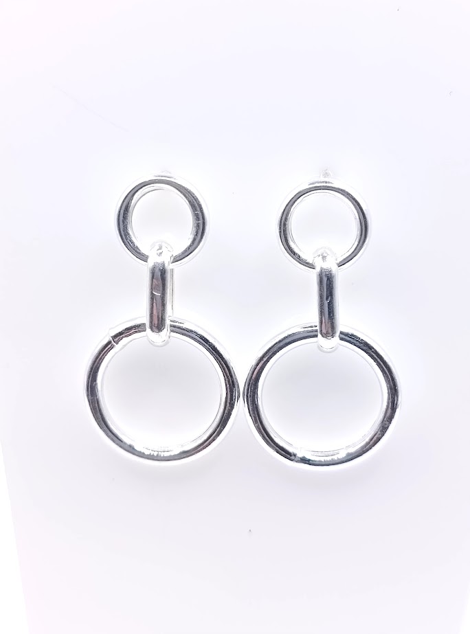 OR11238 Aro Plata Colgante 