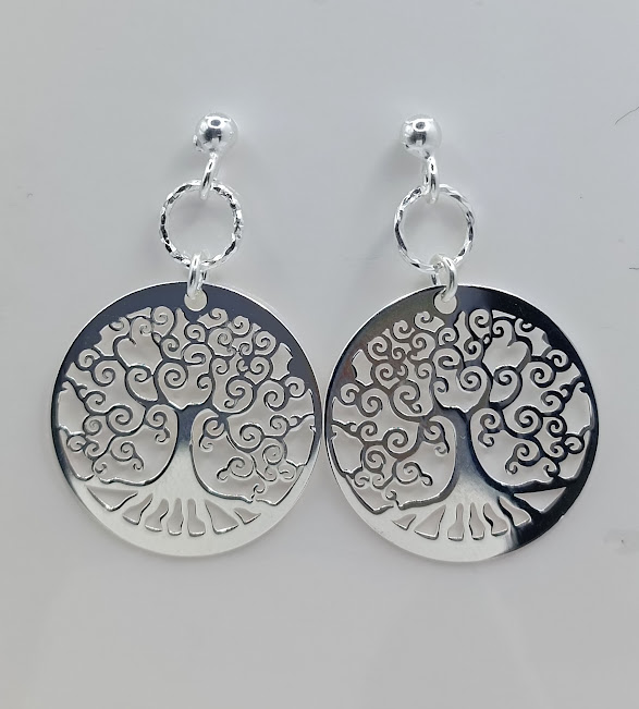 OR7270 Aro Plata Arbol
