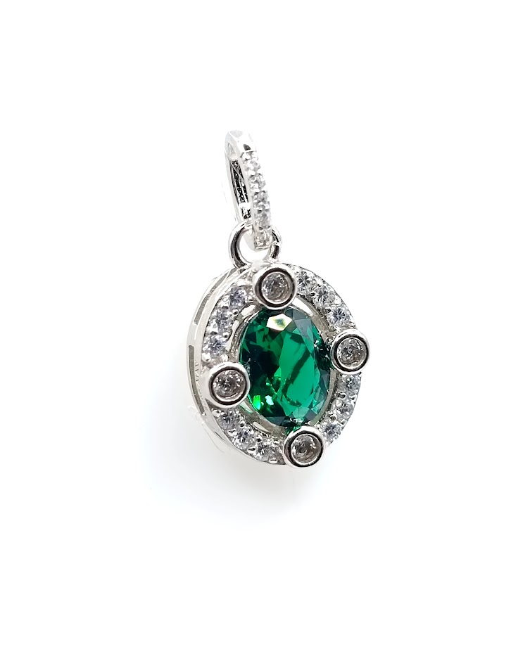 P-0060 E Colgante Plata 