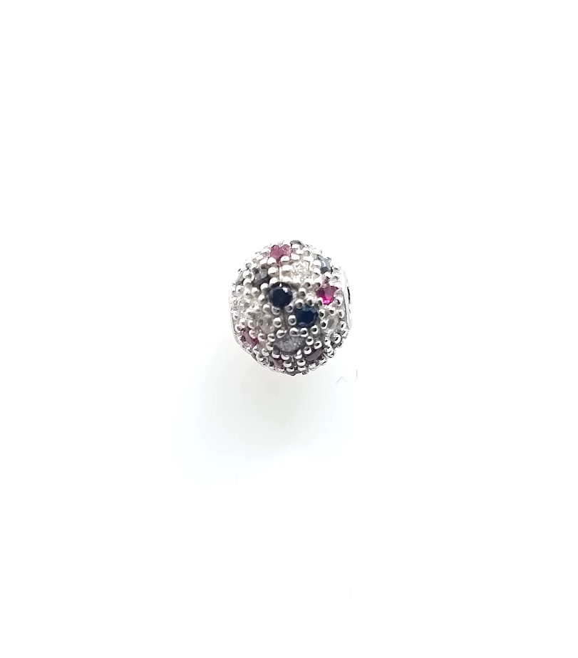 P-0062 R Colgante Plata Bola 