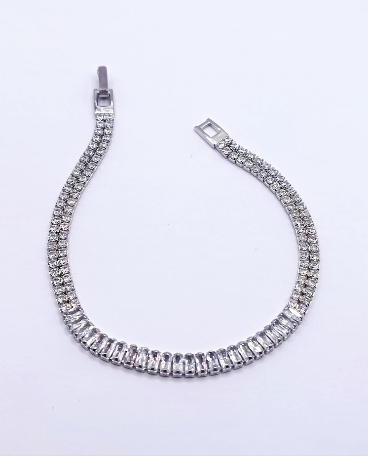 11889 FBSWSH1 Pulsera Plata Tenis